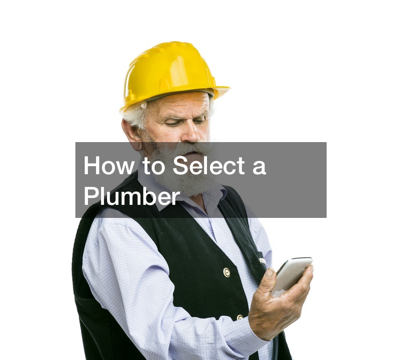 How to Select a Plumber