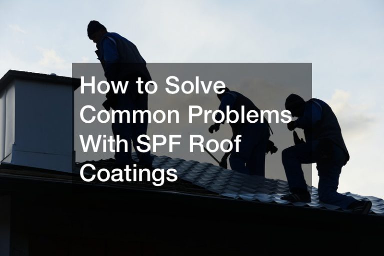 How to Solve Common Problems With SPF Roof Coatings