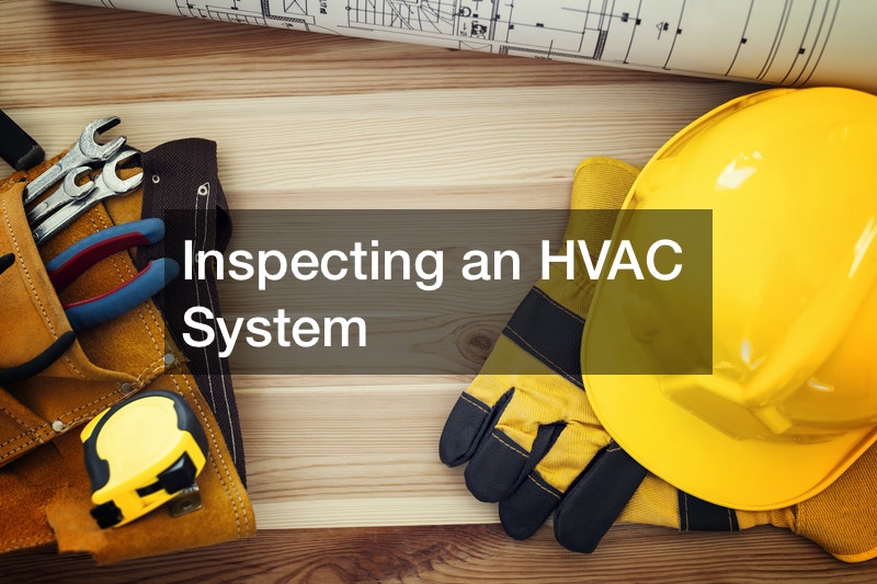 Inspecting an HVAC System