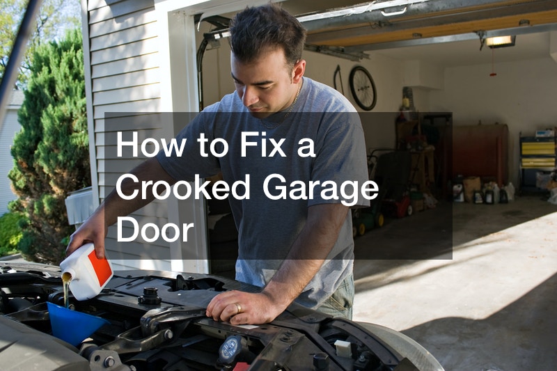 How to Fix a Crooked Garage Door