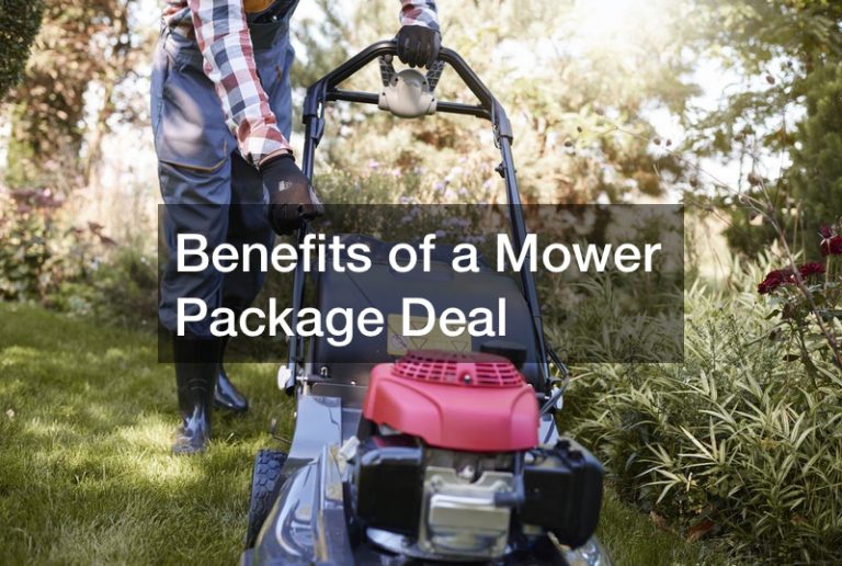 Benefits of a Mower Package Deal