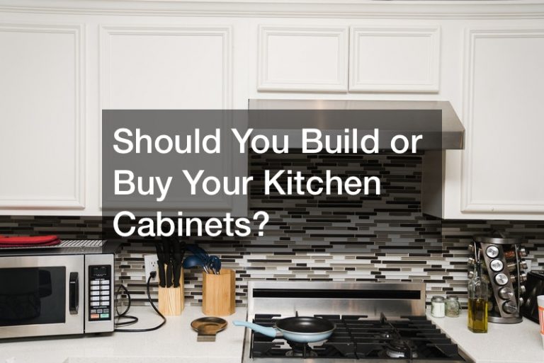 Should You Build or Buy Your Kitchen Cabinets?