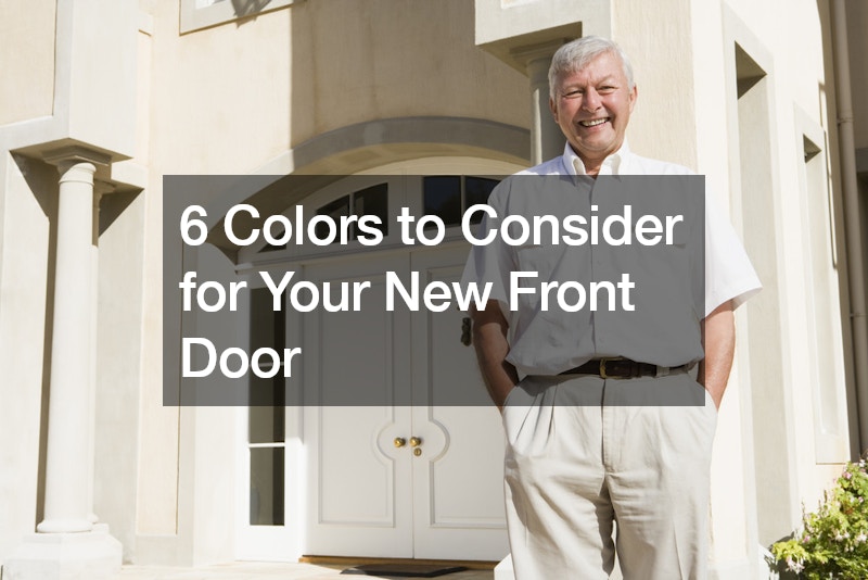 6 Colors to Consider for Your New Front Door